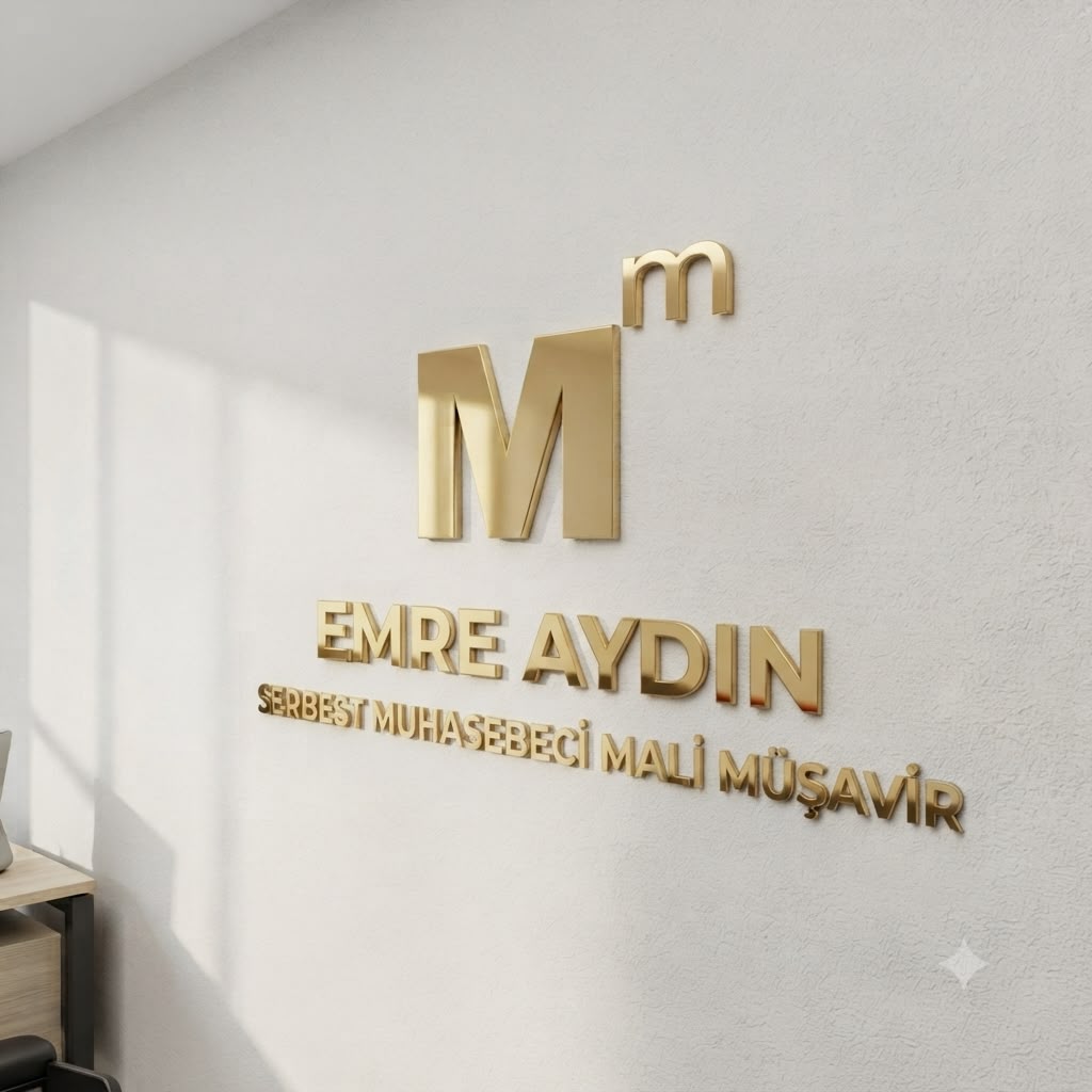 Emre Aydın SMMM büro tabelası